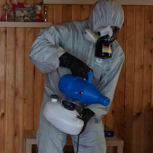 ФОТО Дезинфекция в Северском