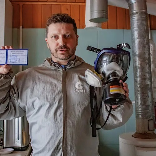 ФОТО Удаление плесени в Северском