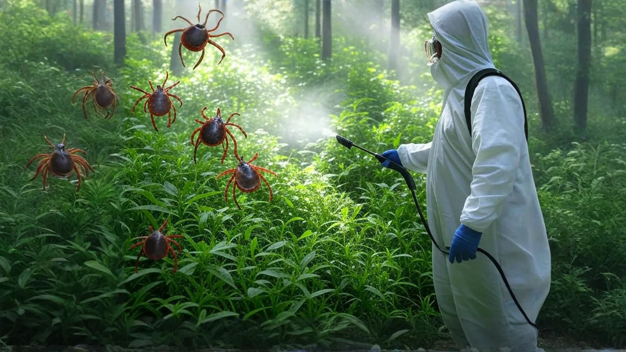 фото: Обработка от клещей в Северском и области